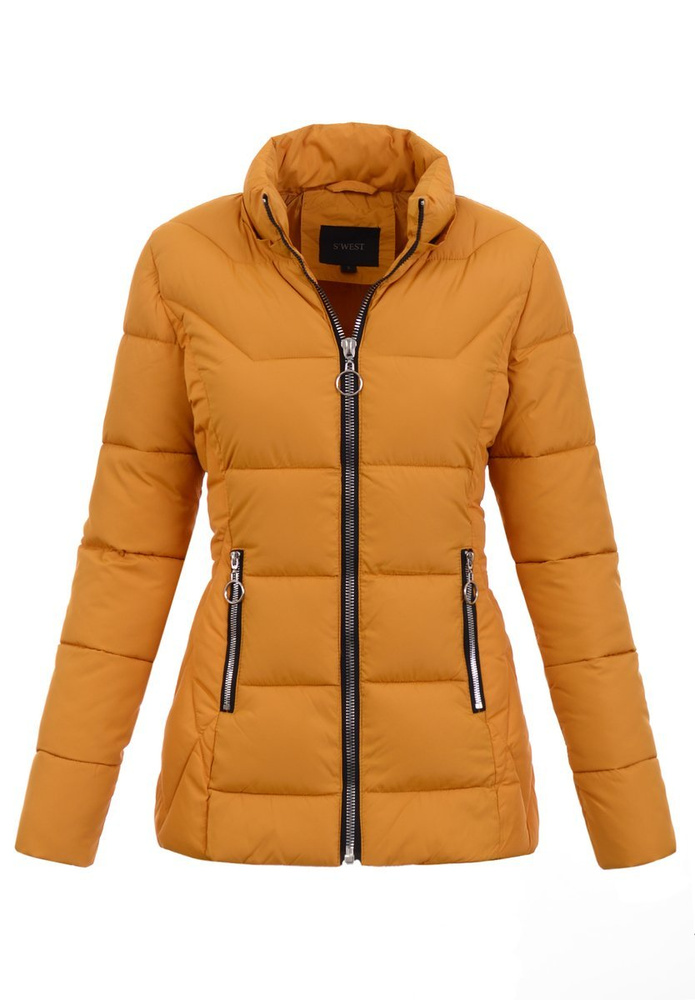 Kurtka Damska Żółta B9903