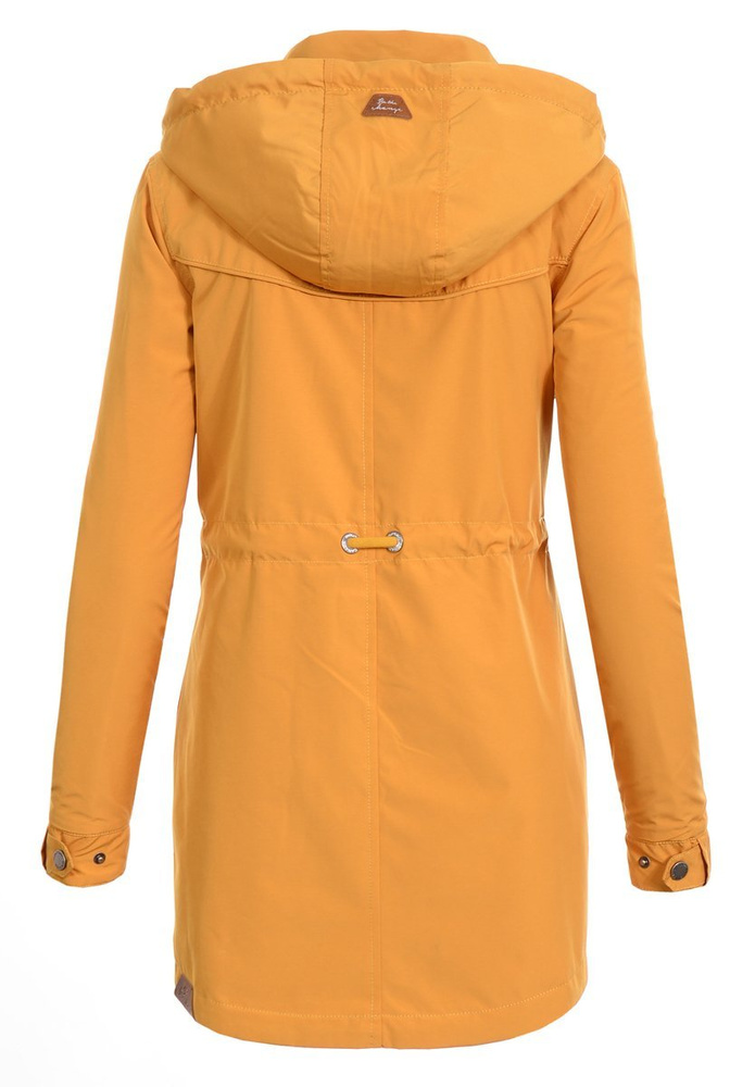 Parka Wiosenna Dwustronna Żółta CAN615