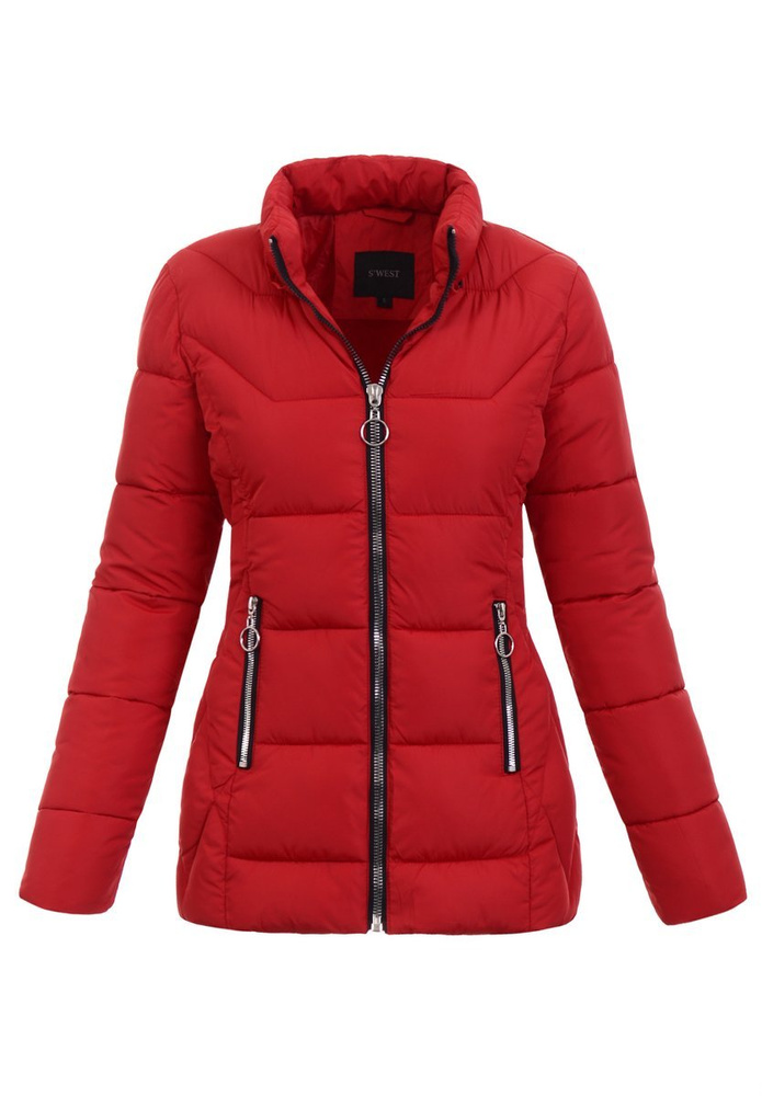 Kurtka Damska Czerwona B9903