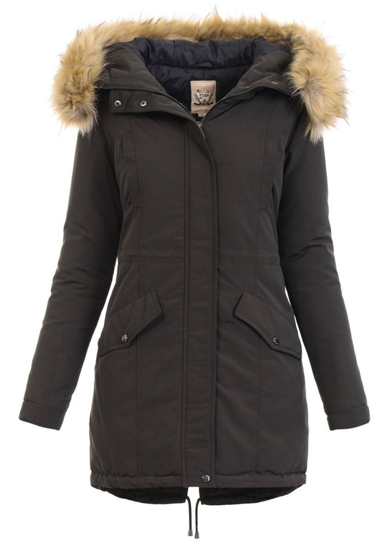 Zimowa Kurtka Khaki DW21904