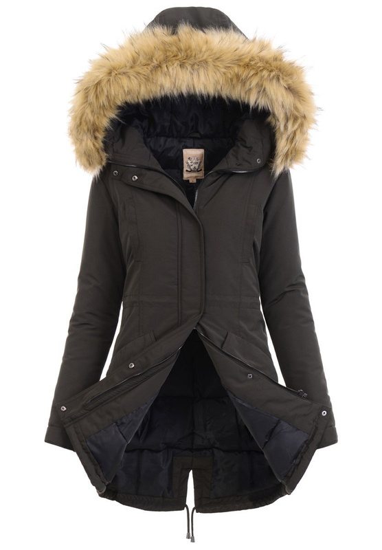 Zimowa Kurtka Khaki DW21904