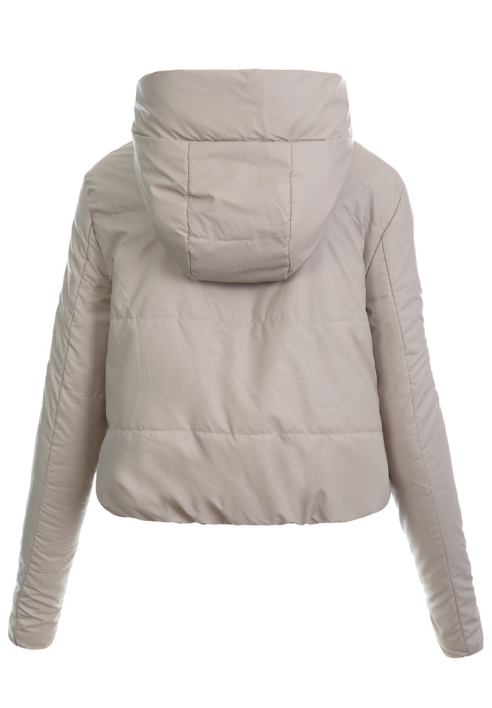 Wiosenna Parka Damska Beżowa B8246